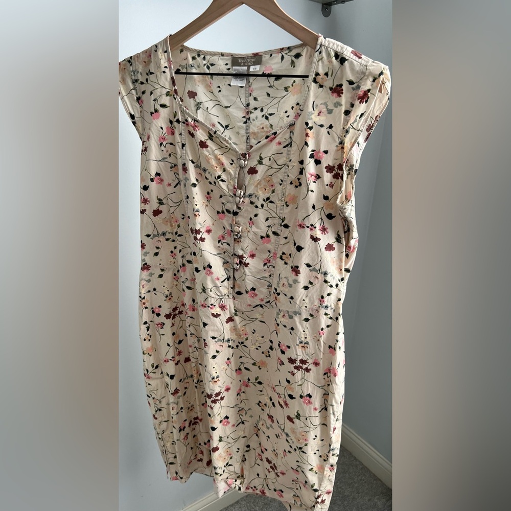 The Territory Ahead 100% Cotton Ditsy Floral Dress Size 14